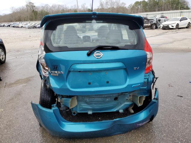 3N1CE2CP1FL364784 - 2015 NISSAN VERSA NOTE S TURQUOISE photo 6