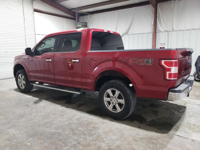 1FTEW1E58JFD70741 - 2018 FORD F150 SUPERCREW RED photo 2