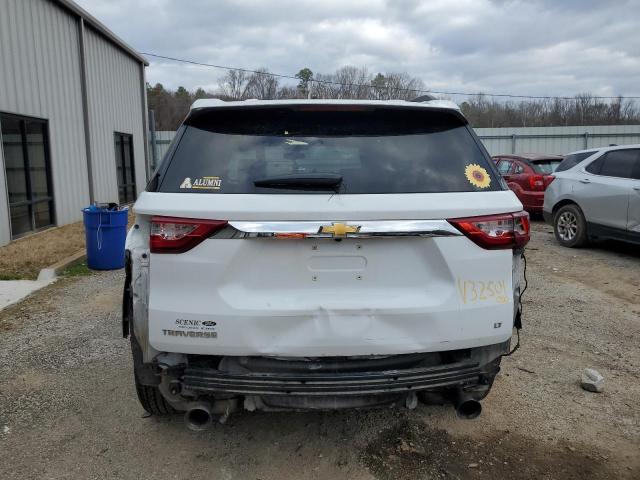 1GNERHKW7KJ301610 - 2019 CHEVROLET TRAVERSE LT WHITE photo 6