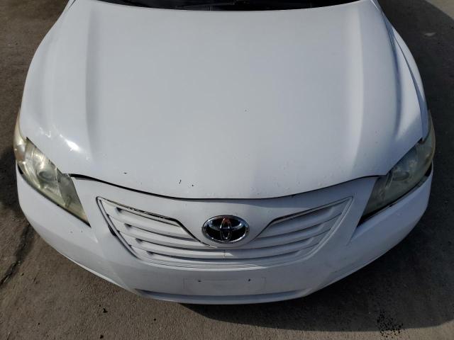 4T1BE46K77U638688 - 2007 TOYOTA CAMRY CE WHITE photo 11