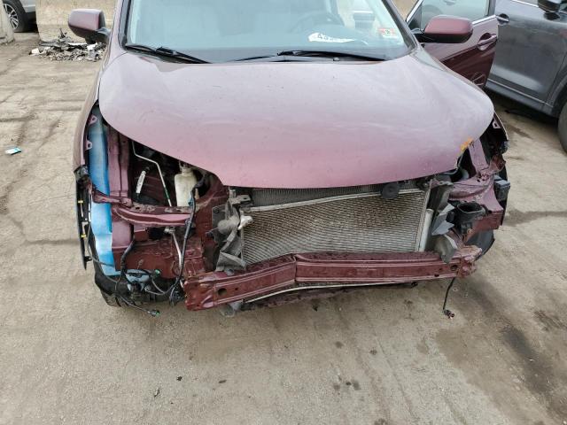 2HKRM4H5XFH676485 - 2015 HONDA CR-V EX MAROON photo 11