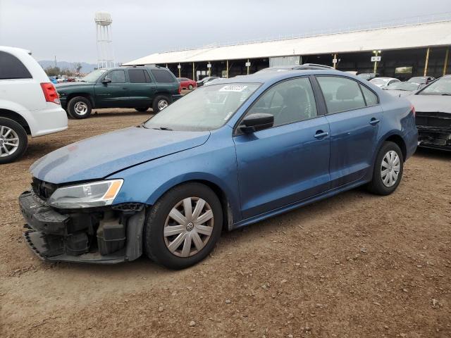 3VW2K7AJ9FM295833 - 2015 VOLKSWAGEN JETTA BASE 蓝色 照片 1