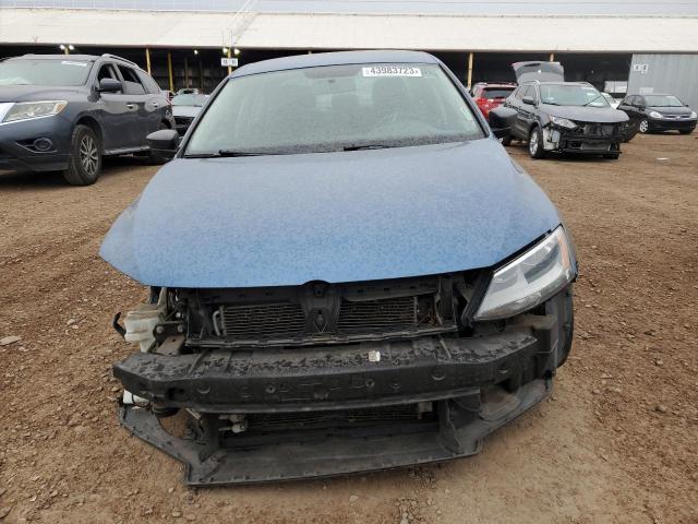 3VW2K7AJ9FM295833 - 2015 VOLKSWAGEN JETTA BASE 蓝色 照片 5