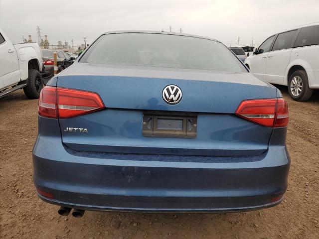 3VW2K7AJ9FM295833 - 2015 VOLKSWAGEN JETTA BASE 蓝色 照片 6