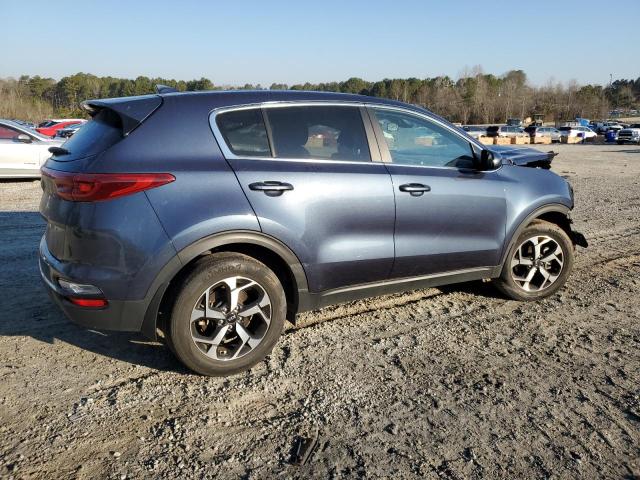 KNDPM3AC6M7933654 - 2021 KIA SPORTAGE LX BLUE photo 3