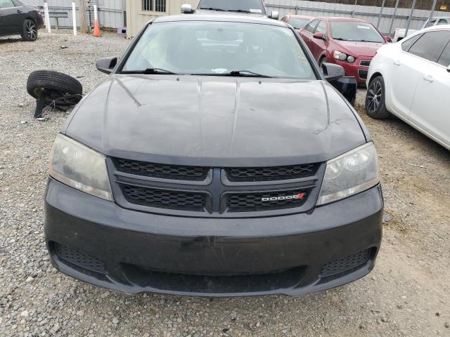 1C3CDZAG9DN756117 - 2013 DODGE AVENGER SE BLACK photo 5