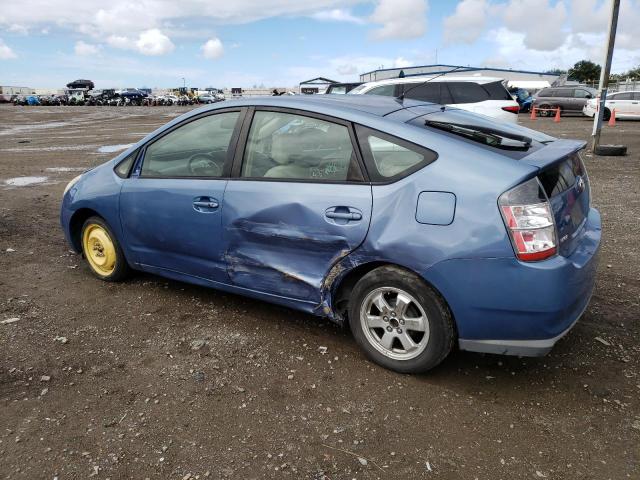 JTDKB20U350127267 - 2005 TOYOTA PRIUS BLUE photo 2