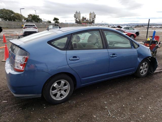 JTDKB20U350127267 - 2005 TOYOTA PRIUS BLUE photo 3