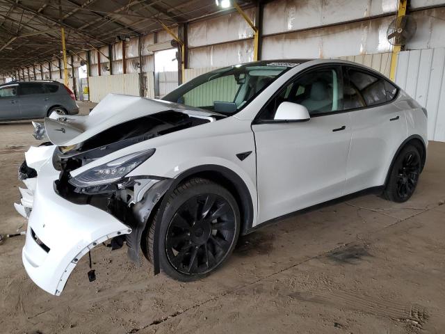 5YJYGDEE7MF200200 - 2021 TESLA MODEL Y WHITE photo 1