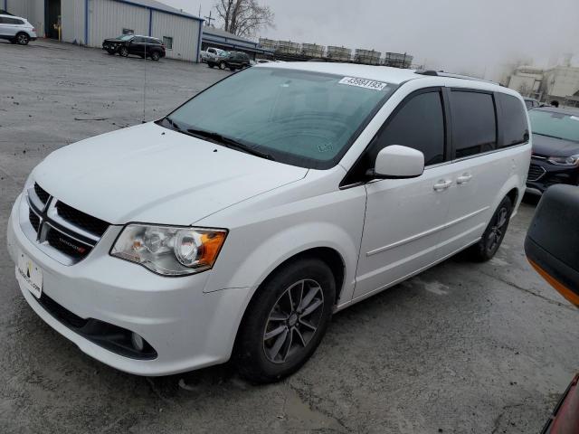 2C4RDGCG6HR685734 - 2017 DODGE GRAND CARA SXT WHITE photo 1