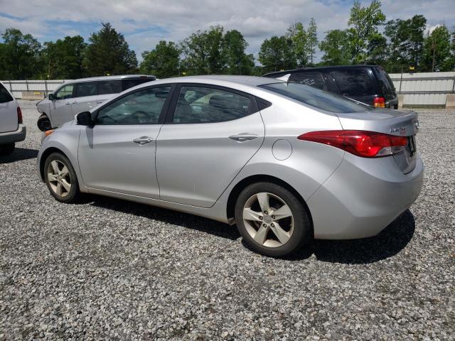 KMHDH4AE4DU576258 - 2013 HYUNDAI ELANTRA GLS SILVER photo 2