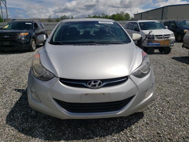 KMHDH4AE4DU576258 - 2013 HYUNDAI ELANTRA GLS SILVER photo 5