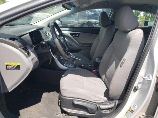 KMHDH4AE4DU576258 - 2013 HYUNDAI ELANTRA GLS SILVER photo 7