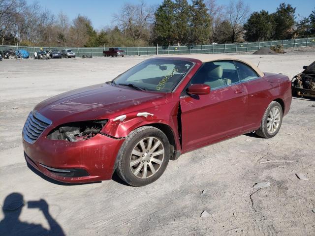 1C3BCBEBXDN511685 - 2013 CHRYSLER 200 TOURING BURGUNDY photo 1