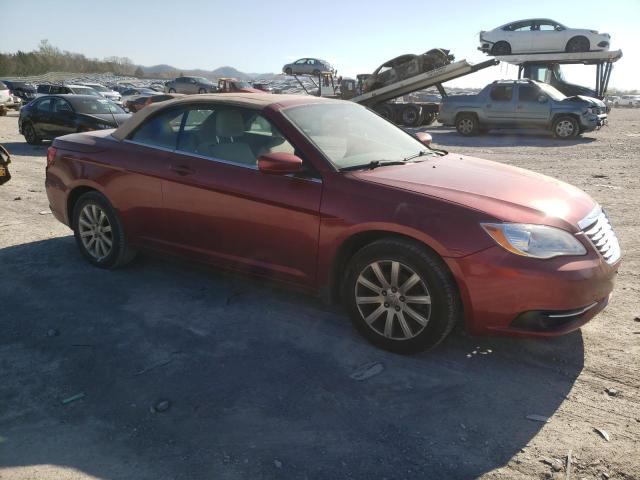 1C3BCBEBXDN511685 - 2013 CHRYSLER 200 TOURING BURGUNDY photo 4