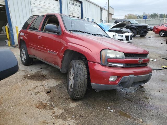 1GNDT13S242343650 - 2004 CHEVROLET TRAILBLAZE LS BURGUNDY photo 4