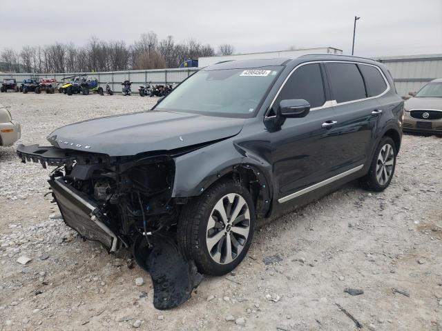 5XYP6DHCXLG092137 - 2020 KIA TELLURIDE S GRAY photo 1