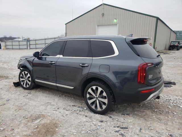 5XYP6DHCXLG092137 - 2020 KIA TELLURIDE S GRAY photo 2