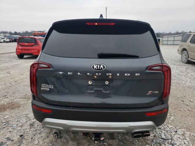 5XYP6DHCXLG092137 - 2020 KIA TELLURIDE S GRAY photo 6