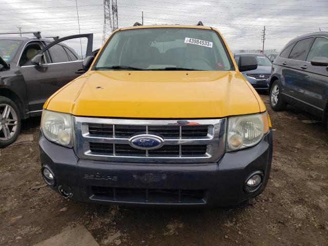 1FMCU49H48KB53039 - 2008 FORD ESCAPE HEV YELLOW photo 5