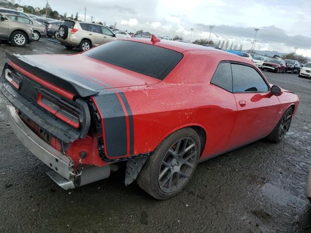 2C3CDZFJ1GH213717 - 2016 DODGE CHALLENGER R/T SCAT PACK RED photo 3