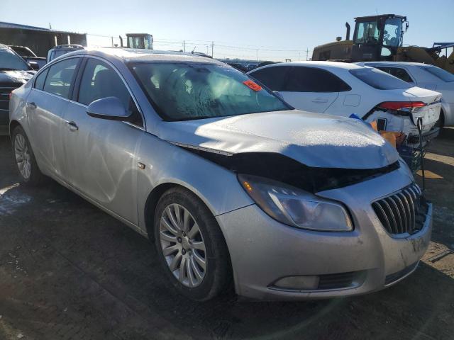 W04GX5GV6B1067105 - 2011 BUICK REGAL CXL SILVER photo 4