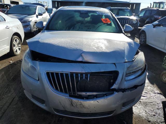 W04GX5GV6B1067105 - 2011 BUICK REGAL CXL SILVER photo 5