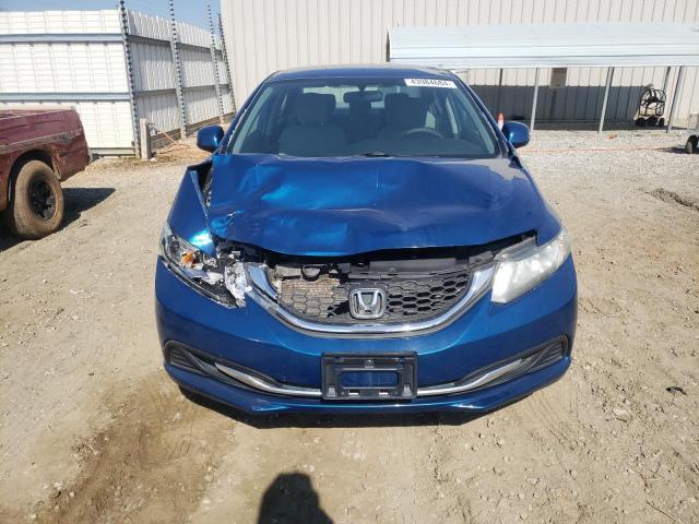 19XFB2F54DE098904 - 2013 HONDA CIVIC LX BLUE photo 5