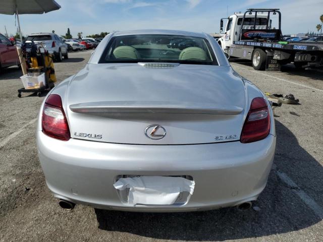 JTHFN48Y369001465 - 2006 LEXUS SC 430 SILVER photo 6