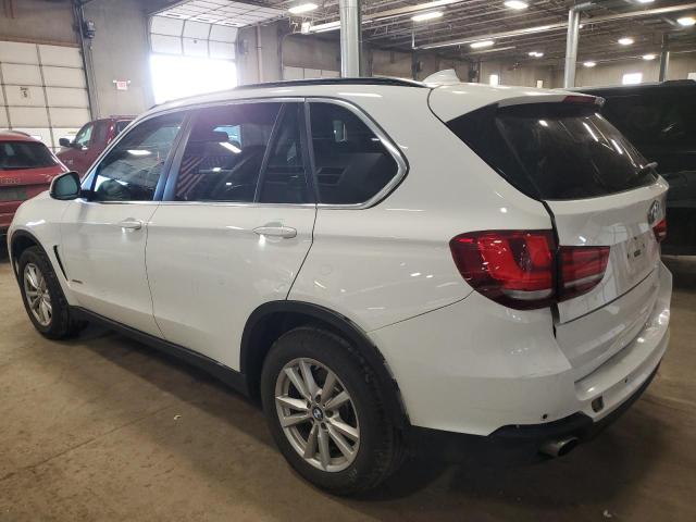 5UXKR0C54F0P10161 - 2015 BMW X5 XDRIVE35I WHITE photo 2