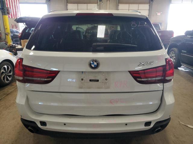 5UXKR0C54F0P10161 - 2015 BMW X5 XDRIVE35I WHITE photo 6