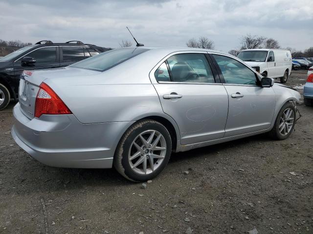 3FAHP0JG8BR226435 - 2011 FORD FUSION SEL SILVER photo 3