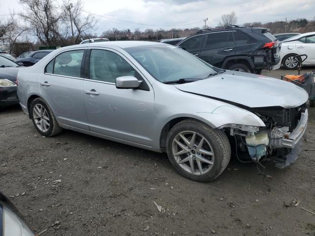 3FAHP0JG8BR226435 - 2011 FORD FUSION SEL SILVER photo 4