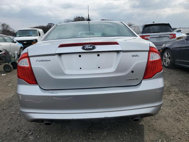 3FAHP0JG8BR226435 - 2011 FORD FUSION SEL SILVER photo 6