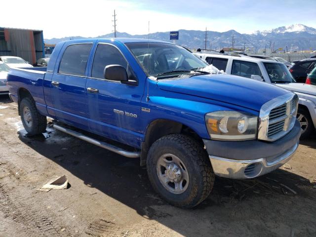 3D7KS19D57G705452 - 2007 DODGE RAM 1500 BLUE photo 4