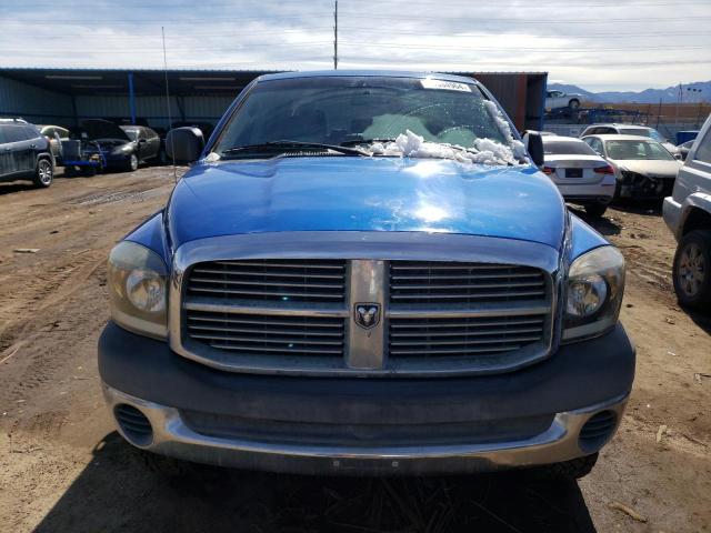 3D7KS19D57G705452 - 2007 DODGE RAM 1500 BLUE photo 5