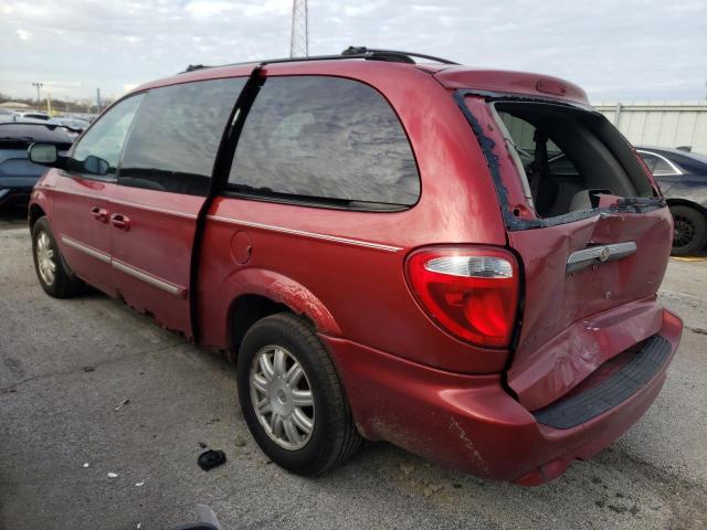 2A4GP54L17R349593 - 2007 CHRYSLER TOWN & COU TOURING 红色 照片 2