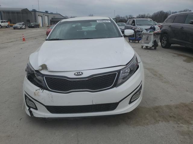 5XXGN4A78FG421216 - 2015 KIA OPTIMA EX WHITE photo 5