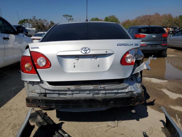 2T1BR32EX6C673529 - 2006 TOYOTA COROLLA CE SILVER photo 6