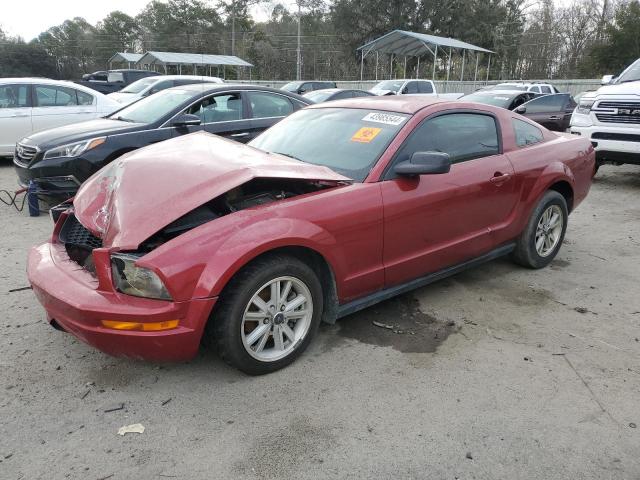 1ZVHT80N265175833 - 2006 FORD MUSTANG RED photo 1