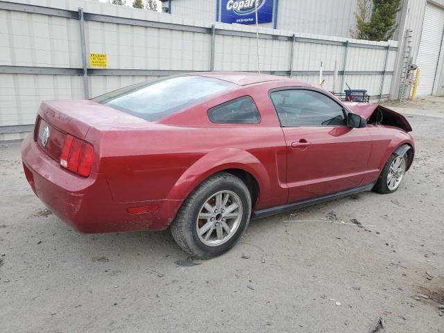 1ZVHT80N265175833 - 2006 FORD MUSTANG RED photo 3