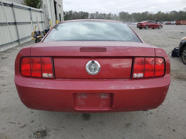 1ZVHT80N265175833 - 2006 FORD MUSTANG RED photo 6