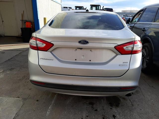 3FA6P0HR7DR134041 - 2013 FORD FUSION SE SILVER photo 6