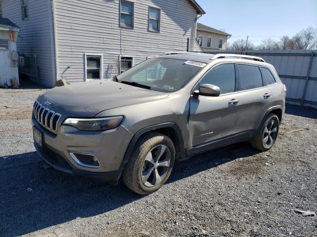 1C4PJMDX8KD112745 - 2019 JEEP CHEROKEE LIMITED TAN photo 1