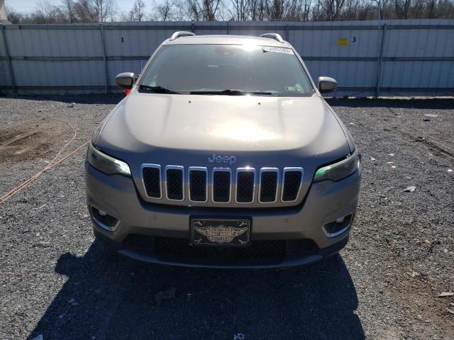 1C4PJMDX8KD112745 - 2019 JEEP CHEROKEE LIMITED TAN photo 5