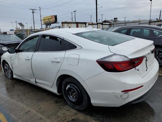 19XZE4F59LE002084 - 2020 HONDA INSIGHT EX WHITE photo 2