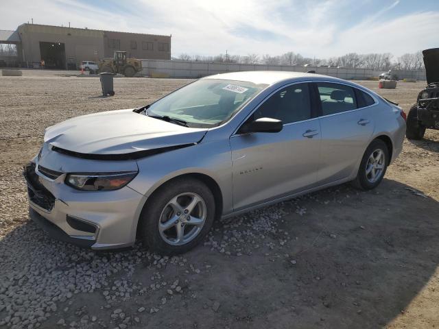 1G1ZC5ST8JF194528 - 2018 CHEVROLET MALIBU LS SILVER photo 1