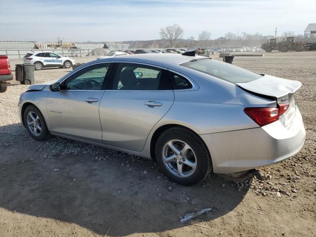 1G1ZC5ST8JF194528 - 2018 CHEVROLET MALIBU LS SILVER photo 2