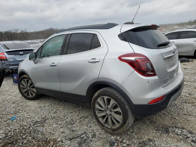 KL4CJASB5JB689922 - 2018 BUICK ENCORE PREFERRED SILVER photo 2