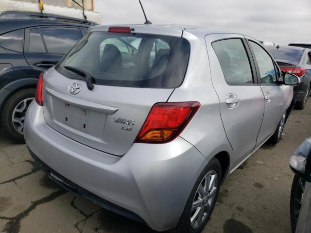 VNKKTUD3XGA060181 - 2016 TOYOTA YARIS L SILVER photo 3